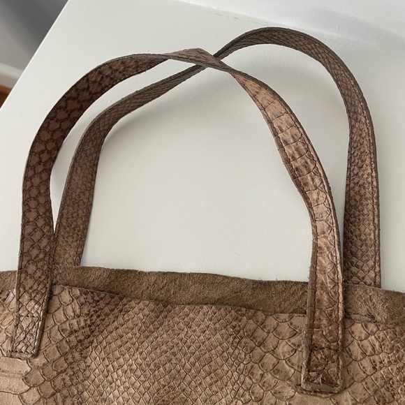 Monserat de Lucca large snakeskin tote bag - Picture 6 of 8